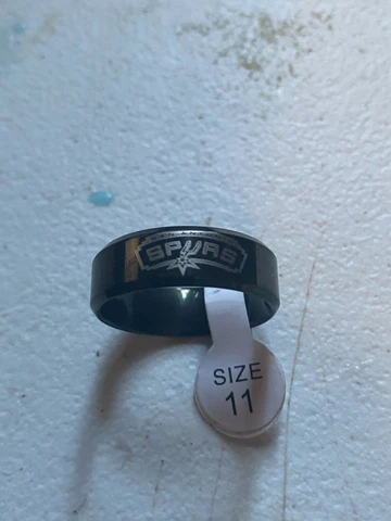 San Antonio Spurs titanium ring size 11 Cover