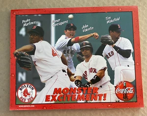 Coca Cola / Boston Red Sox Promotion 2003 - 50 Blatt - Nomar, Wakefield, Pedro - Bild 1 von 4