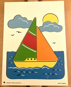 Judy Instructo (Sailboat) 8-Piece/ Wood Puzzle - Picture 1 of 1