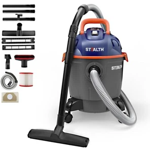 Stealth EMV051 Wet/Dry Vacuum 5 Gallon, 5.5 Peak HP Blower for Home, Garage, Car - Picture 1 of 9