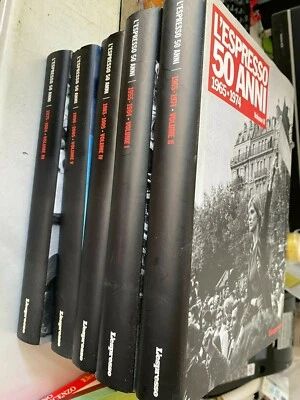 L'ESPRESSO 50 ANNI - 5 VOLL. - 2005 - Immagine 1 di 2