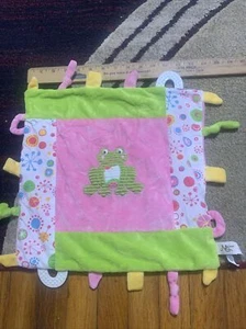 Maison Chic Frog Security Blanket Lovey Teether Toy RARE - Picture 1 of 5