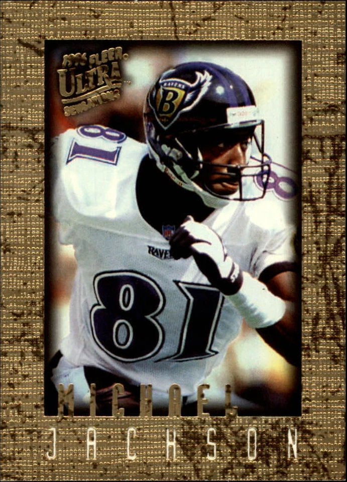 1996 Ultra Sensations (Fleer) Football "Marble Gold" Parallel Cards - Image 1 of 1