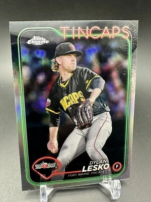 2024 Topps Pro Debut Dylan Lesko RC Refractor #PDC-139 San Diego Padres - Image 1 of 2