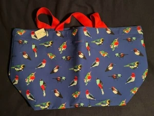 Vera Bradley Mini Tody Birds Blue Lighten Up Drawstring Family Tote - NWT - Picture 1 of 2