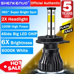 Bombilla de faro LED H4 de 4 lados para moto scooter Honda 2001-2007 Elite 80 CH80 - Imagen 1 de 10