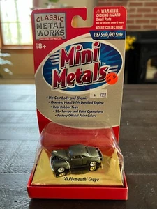 Classic Metal Works Mini Metals 1941 Plymouth Coupe 1/87 - Picture 1 of 4