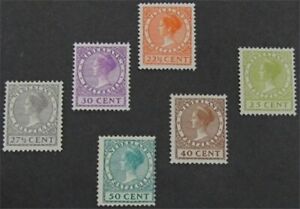nystamps Netherlands Stamp # 186//192 Mint OG H Y13y2040