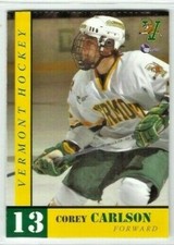 2004-05 Vermont Catamounts Corey Carlson