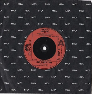 Heavy Pettin -Love Times Love / Shout It Out- 7" 45 Polydor (HEP 3) - Bild 1 von 1