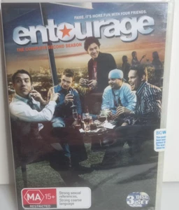 Entourage NEW Complete 2nd Season 3 Disc set Region 4, Brand New Free Post - Picture 1 of 4