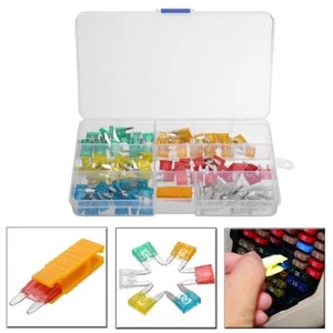 120Pcs Mini Auto Blade Fuses Assorted Car Van Bike Fuse Set 5 10 15 20 25 30 Amp - Picture 1 of 6