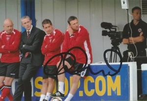 SHEFFIELD UNITED: DARREN WARD SIGNED 6x4 ACTION PHOTO+COA - Picture 1 of 1