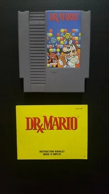 Dr. Mario (Nintendo Entertainment System, NES, 1990) Tested and Works! - Image 1 of 2