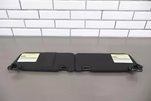 15-20 Subaru WRX STI LH & RH Pair of Illuminated Sun Visors (Black BA30) - Picture 1 of 18