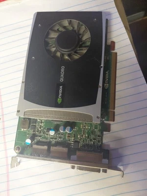 nVIDIA Quadro 2000 1GB GDDR5 Gaming GPU Card DVI DP PCI-E working #AY2 - Image 1 of 3