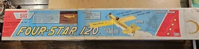 复古 Sig 四星 120 飞机模型套件 - 完整 - 未组装 — 第 1/4 张图片