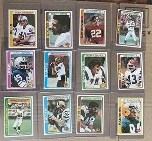 1978 topps football card lot - Picture 1 of 2