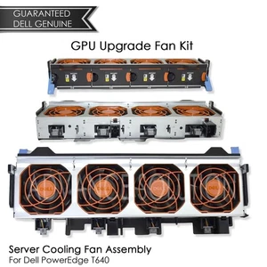 Dell PowerEdge T640 Server GPU Cooling 12V 4-Fan Cage Assembly 6KK42 - Picture 1 of 7