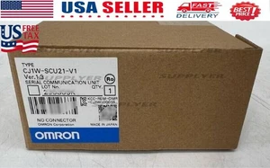 OMRON CJ1W-SCU21-V1 Serial Communication Unit PLC Module in Box new  US Free TAX - Picture 1 of 4