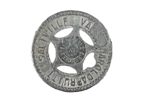 Vintage token Shop & Save at Meisner's Harold A Pruitt Saltville, VA - Picture 1 of 2