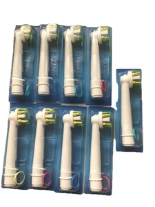 Oral-B Ersatzbürstenköpfe (9 Bürstenköpfe) Neu ohne Verpackung - Bild 1 von 8