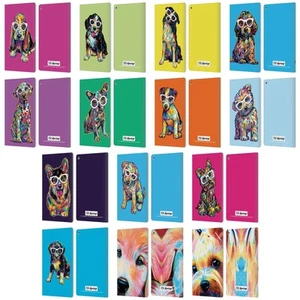 OFFICIAL P.D. MORENO DOGS LEATHER BOOK WALLET CASE COVER FOR AMAZON FIRE - Picture 1 of 20