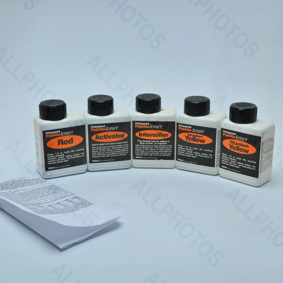 Fotospeed Palette Toner kit Makes 2.5L (Missing Blue toner) - Image 1 of 1