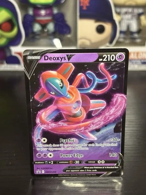Deoxys V #SWSH266 - Sword & Shield - Promo Holo Pokemon Card - Image 1 of 4