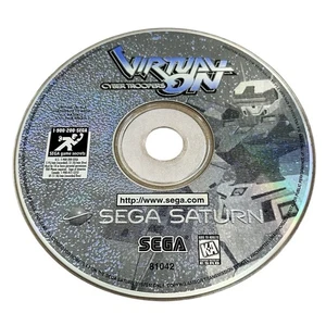 Virtual On Cyber Troopers Sega Saturn Disc Only Tested Video Game - Picture 1 of 3