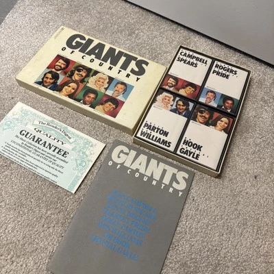 Giants of Country 4 x Cassette Readers Digest Box Set Dolly Parton etc Like New  - Image 1 of 4