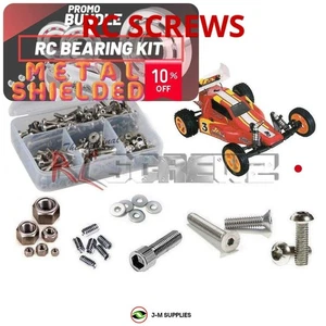Paquete RCScrewZ: tornillos de acero inoxidable y rodamientos metálicos para modelo Losi JRX2/Pro 1988 - Imagen 1 de 24