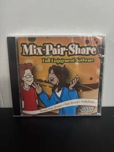 Kagan Mix-Pair-Share Full Engagement Software v1.1 CD FABRYCZNIE NOWE ZAPIECZĘTOWANE Vintage - Zdjęcie 1 z 3