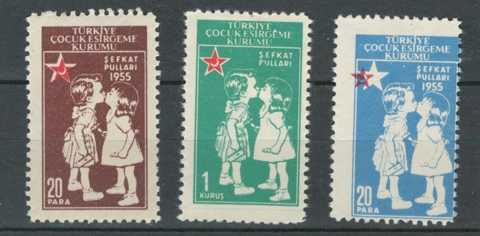 TURKEY OTTOMAN EMPIRE RED CRESENT MH  STAMPS LOT (TUR 436) - Image 1 of 1