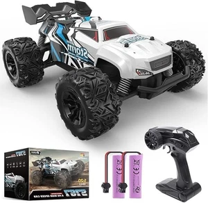 Coche de radiocontrol todoterreno DEERC Monster Truck 24 GHz con baterías recargables - Imagen 1 de 6