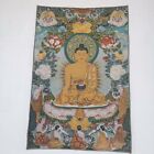 36 &quot;Tangka Silk Painting, Buddhist Shakyamuni Buddha Statue, Home Decoration