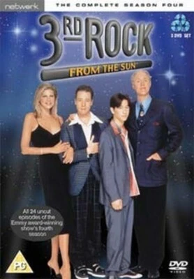 3rd Rock from the Sun: Complete Season 4 DVD (2004) John Lithgow cert PG - Image 1 of 2