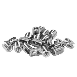 20Pcs Thread Inserts M6x1.0 M10x1.5 L14mm Self Tapping Threaded Inserts. - Picture 1 of 23