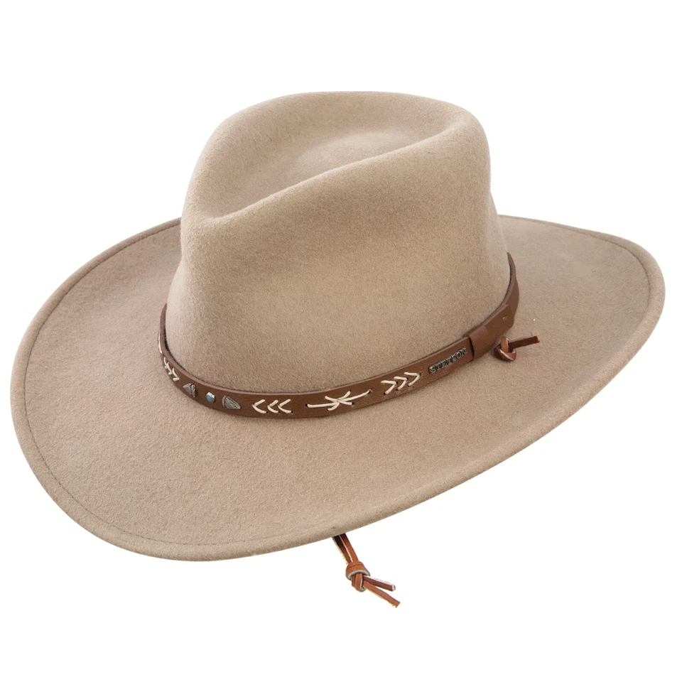 Sombrero de exterior de lana aplastable Stetson Santa Fe Foto 1 de 1