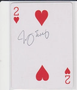 JERRY EAVES ATLANTA HAWKS 1984 LOUISVILLE AUTOGRAPHED PLAYING CARD - Picture 1 of 2