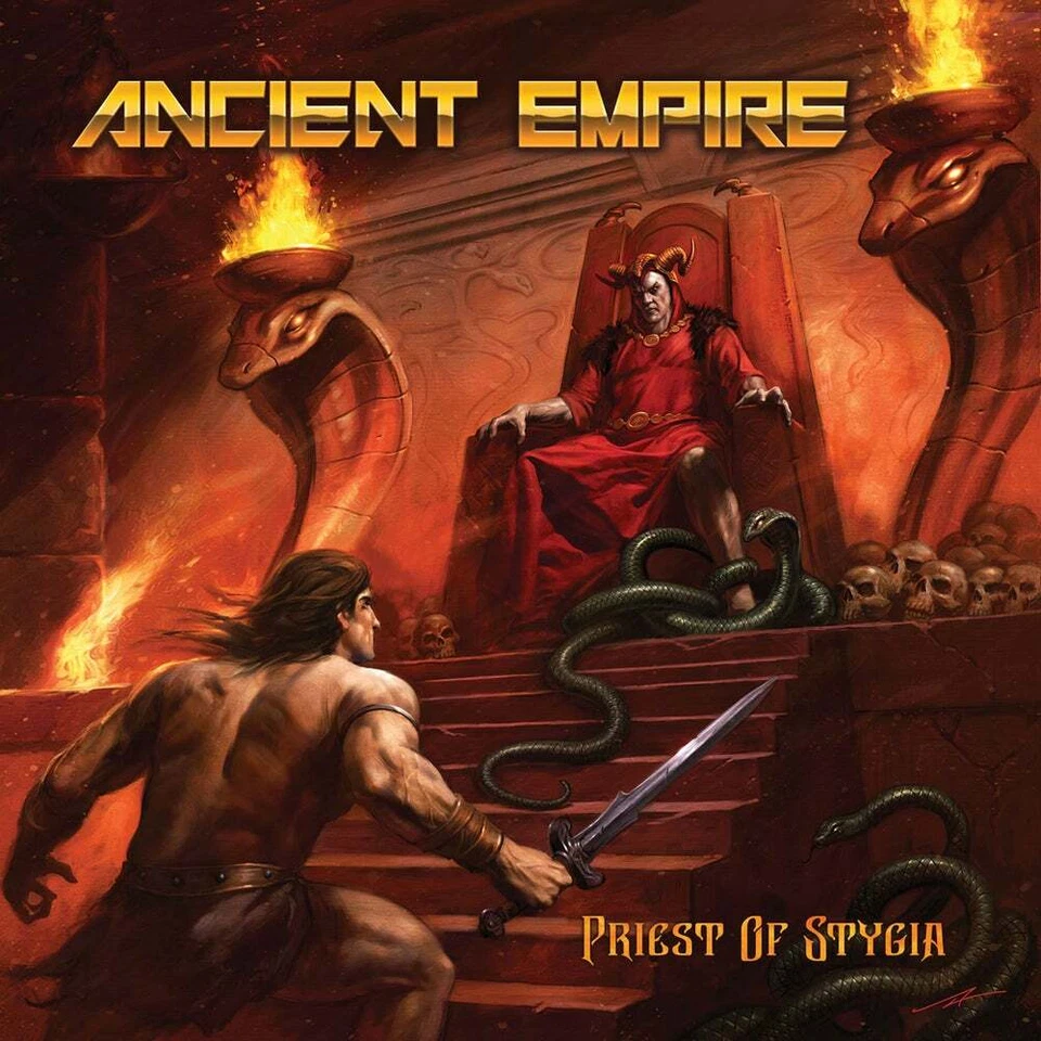 ANCIENT EMPIRE - Priest of Stygia (NEW*US METAL*IMPORT*ICED EARTH*OMEN)