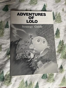 Adventures Of Lolo Strategy Guide (Nintendo NES) Acceptable Condition READ - Picture 1 of 2