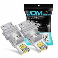 JDM ASTAR 2x 3157 3156 White 12-SMD LED Backup Reverse Light Bulbs
