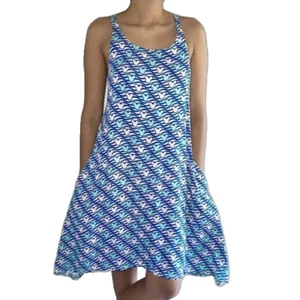 Disney Cruise Line Sun Dress Women Oversized L Racerback Pockets Mickey Icon NEW - Picture 1 of 5