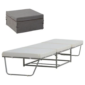 2 In 1 Sofa Bed Convertible Guest Sleeper Storage Box for Living Room Bedroom - Picture 1 of 11