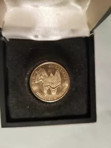 Seltene 1776-1976 zweihundertjährige 0,500 Feingold George Washington Gedenkmünze - Bild 1 von 5