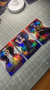 2021-22 Panini Prizm Red White Blue Prizm Toni Kukoc, Kevin Love, Onyeka LOT - Picture 1 of 5