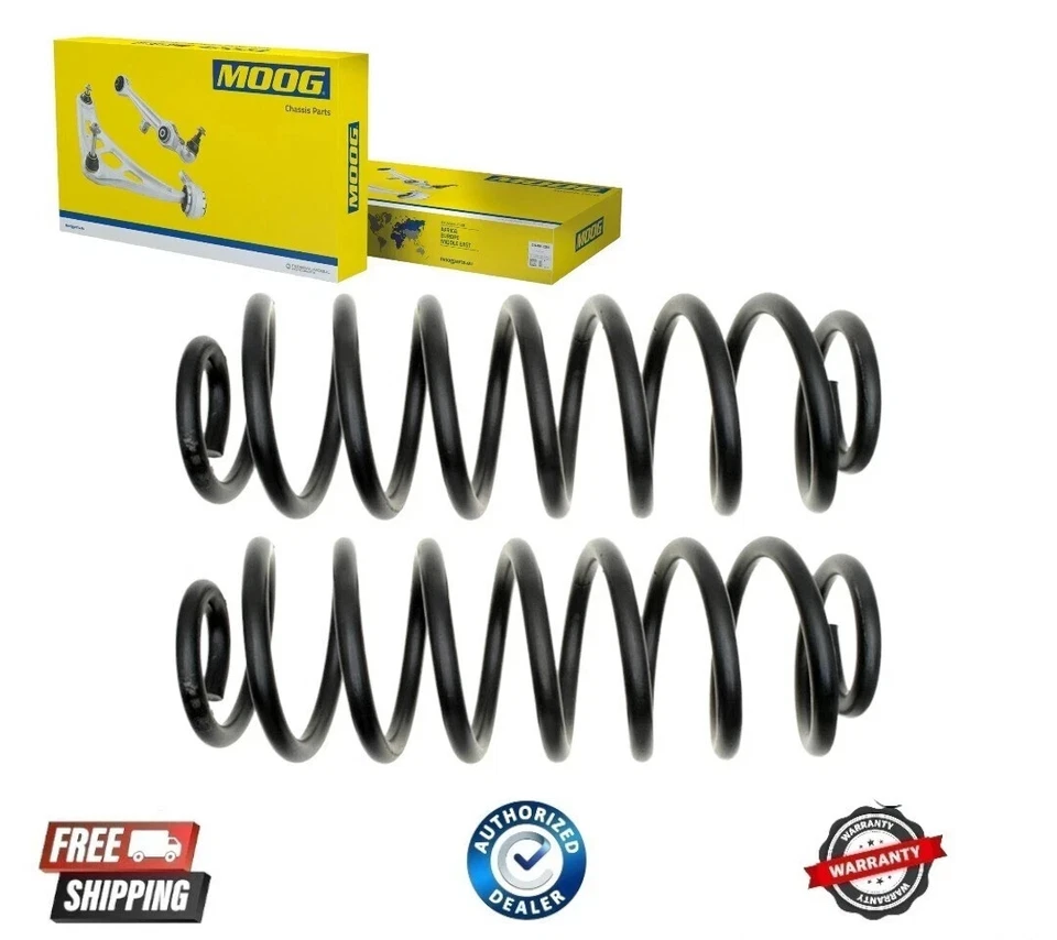 NUEVO PAR DE MUELLES HELICOIDALES TRASEROS PREMIUM MOOG para Trailblazer EXT Envoy XL XUV 129" WB Foto 1 de 1