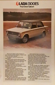 Lada 1300ES Saloon Brochure Datasheet 1979 - Picture 1 of 1