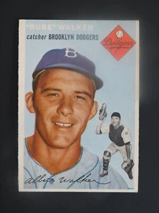 Tarjeta de béisbol 1954 Topps #153 Rube Walker (ex+/ex-mt) - Imagen 1 de 2